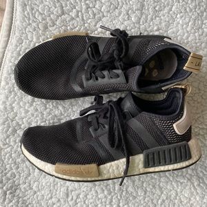 Adidas women’s Black NMDs
